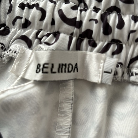 NWT Belinda women's animal print drawstring elastic waist 4 pocket Jogger - Picture 11 of 13